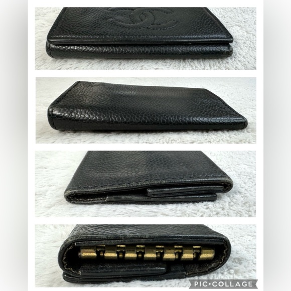 ❌SOLD❌🖤CHANEL Caviar CC Key Holder - Picture 4 of 10